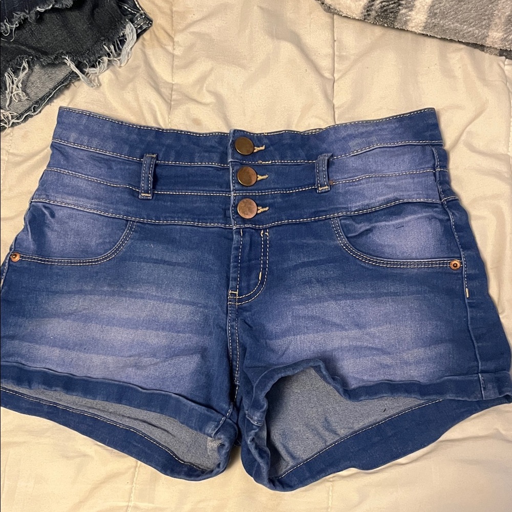 Denim Blue Women's Shorts